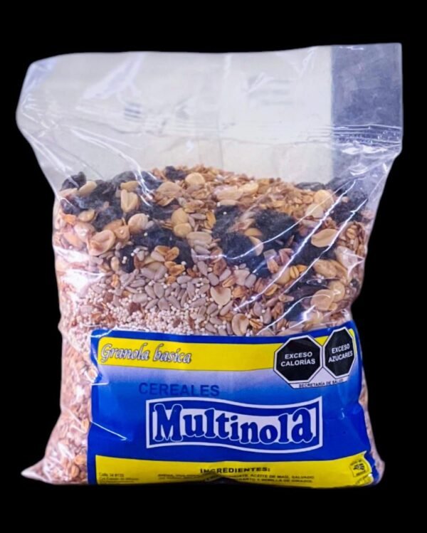 Granola basica empaquetada, caja c/10 kg