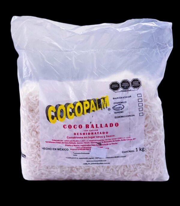 Coco rayado caja c/10 kg