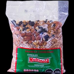 Granola combinada empaquetada, caja c/10 kg
