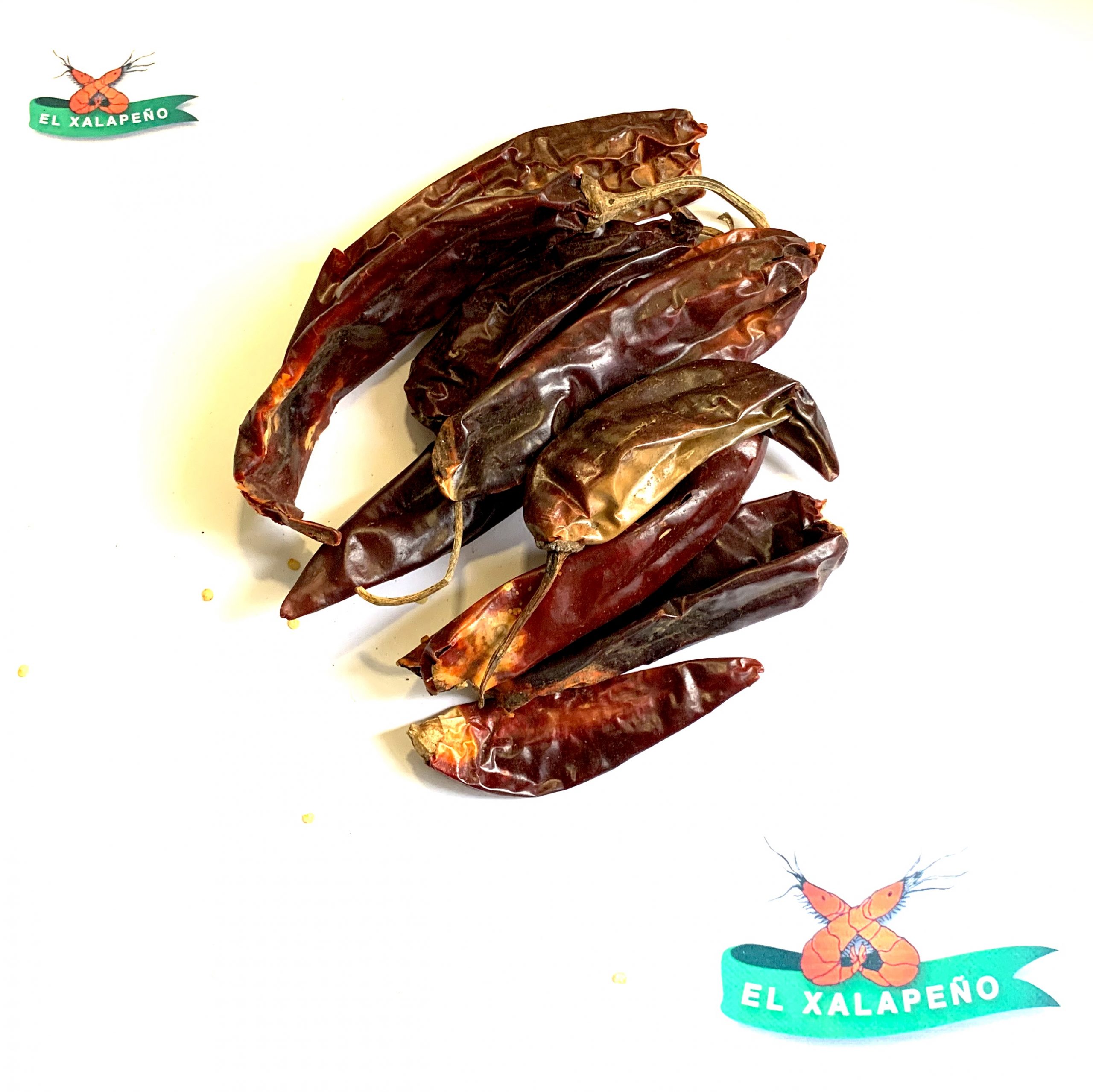 Chile seco guajillo segunda bulto c/10 kg Xalapeno