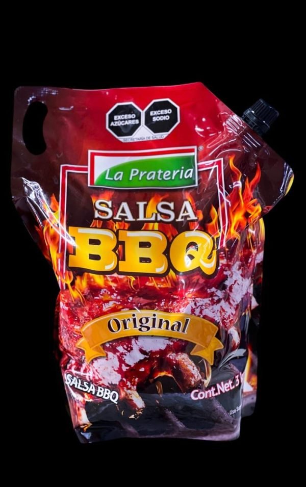 Salsa bbq 3 kg, caja c/6 pz