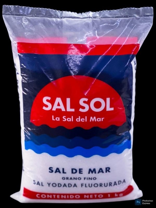 Sal fina sol, bulto c/20 kg
