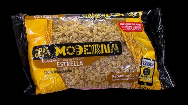 Sopa la moderna estrella, caja c/20 pz