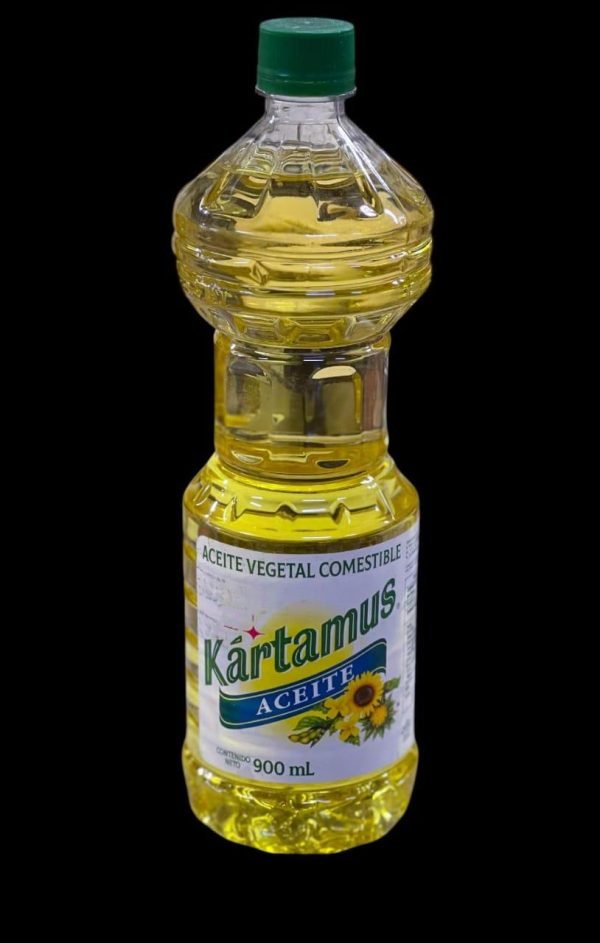 Aceite kartamus 900 ml, caja c/12 pz