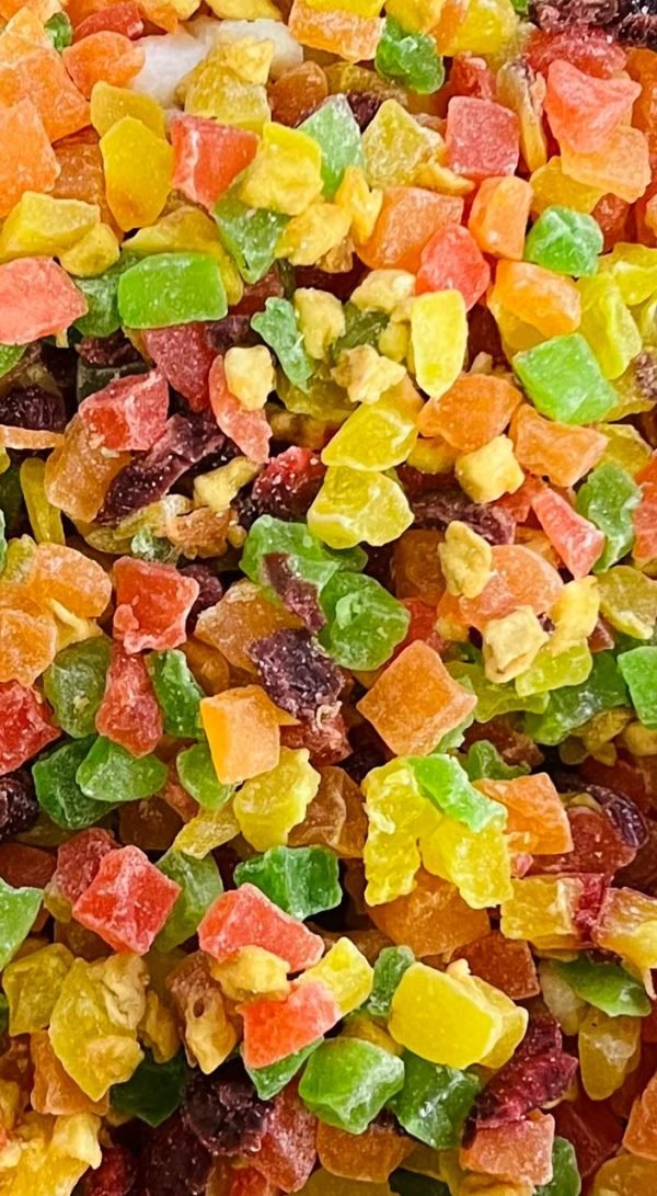 Fruta seca picada caja c/10 kg