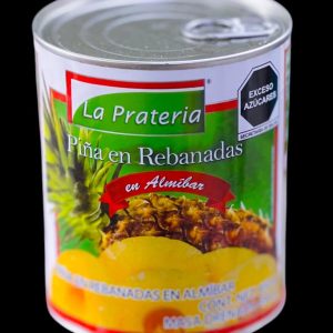 Piña en rebanada 800 g, caja c/12 pz