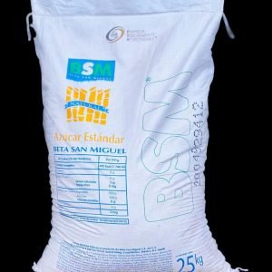 Azúcar a granel, bulto c/25 kg