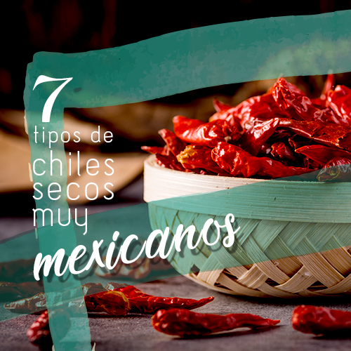 7 tipos de chiles secos muy mexicanos