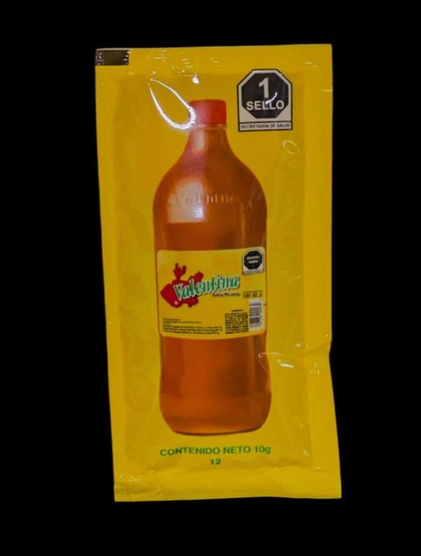 SALSA VALENTINA AMARILLA SOBRE 10 GR C/9 KG
