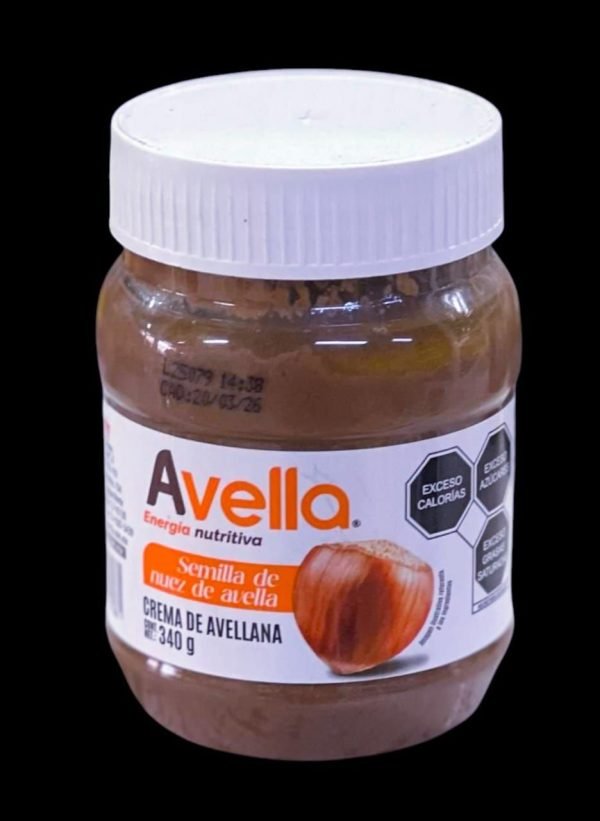 CREMA AVELLANA 340 G C/12