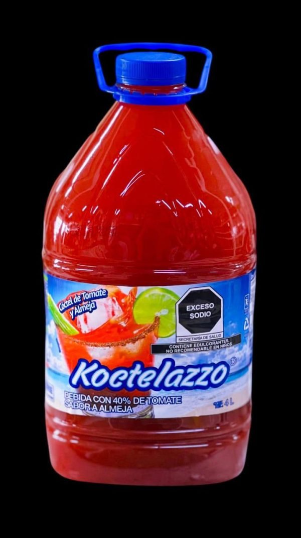 CLAMATO KOCTELAZZO GALON C/4 PZ